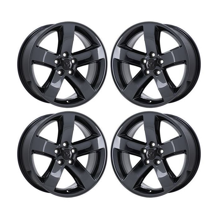 Dodge Challenger Wheel Rim PVD Black Chrome 2359 Stock Factory OEM Replacement
