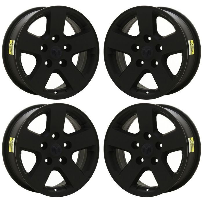Dodge Ram 1500 Exchange Wheels Set of 4-Exchange Rims Set of 4 Satin Black 2362
