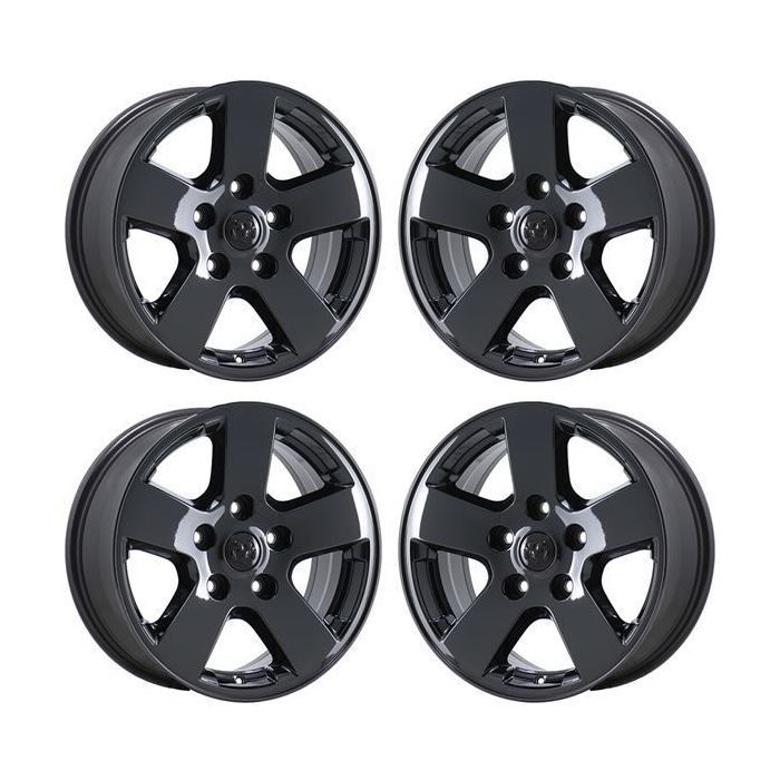 Dodge Ram 1500 Wheel Rim PVD Black Chrome 2362 Stock Factory OEM Replacement