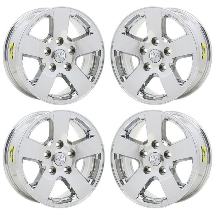 Dodge Ram 1500 Wheel Rim PVD Bright Chrome 2362 Stock Factory OEM Replacement
