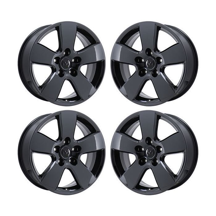 Dodge Ram 1500 Wheel Rim PVD Black Chrome 2363 Stock Factory OEM Replacement