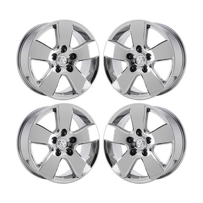 Dodge Ram 1500 Wheel Rim PVD Bright Chrome 2363 Stock Factory OEM Replacement