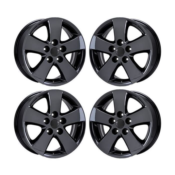 Dodge Journey Wheel Rim PVD Black Chrome 2372 Stock Factory OEM Replacement