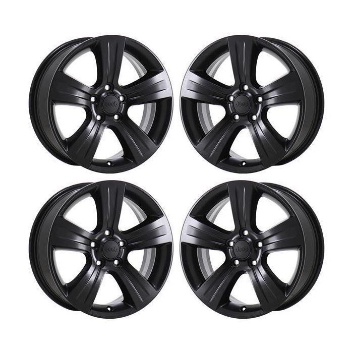 Jeep Patriot Exchange Wheels Set of 4-Exchange Rims Set of 4 Satin Black 2380