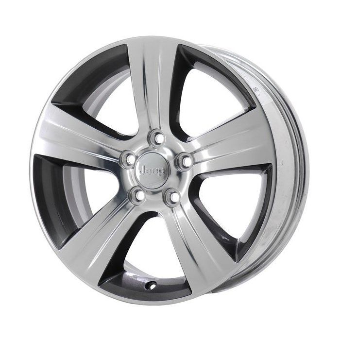 Jeep Compass Wheel Rim Polished Grey 2380 Stock Factory OEM Replacement