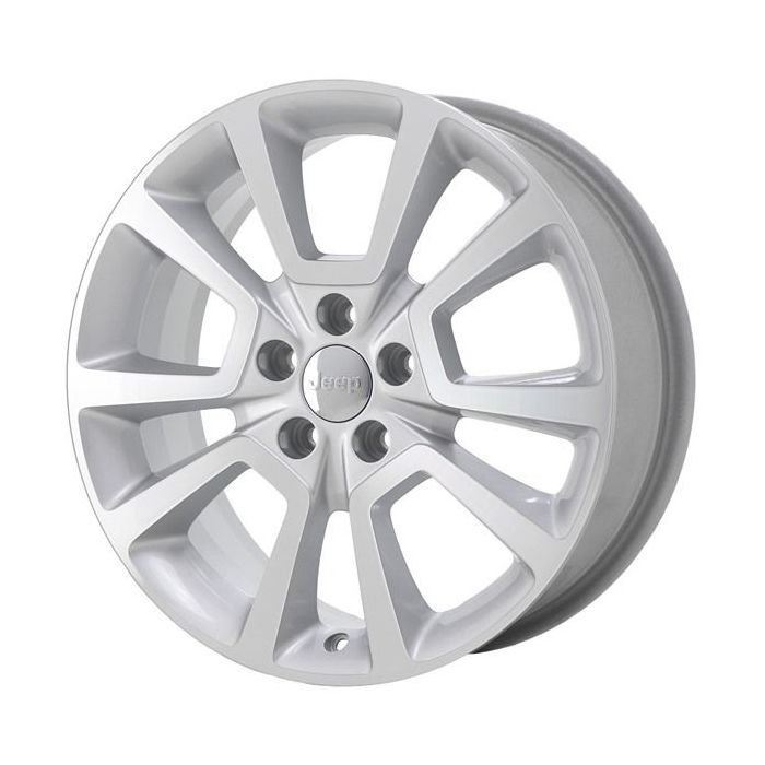 Jeep Compass Wheel Rim Machined Silver 2381 Stock Factory OEM Replacement
