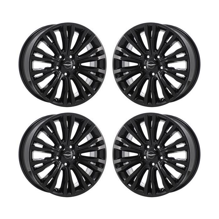 Chrysler 200 Exchange Wheels Set of 4-Exchange Rims Set of 4 Gloss Black 2392