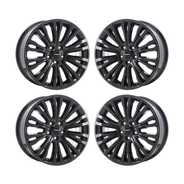 Chrysler 200 Wheel Rim PVD Black Chrome 2392 Stock Factory OEM Replacement
