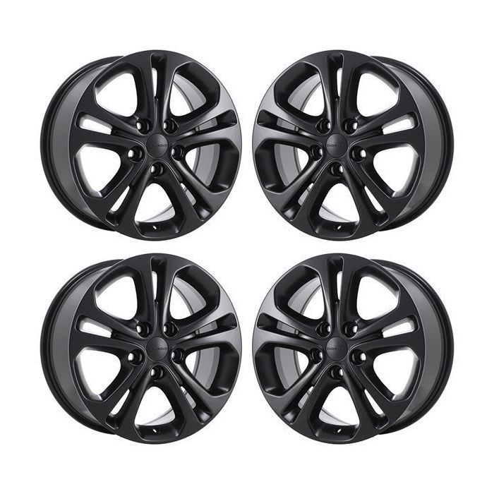 Dodge Durango Exchange Wheels Set of 4-Exchange Rims Set of 4 Satin Black 2394