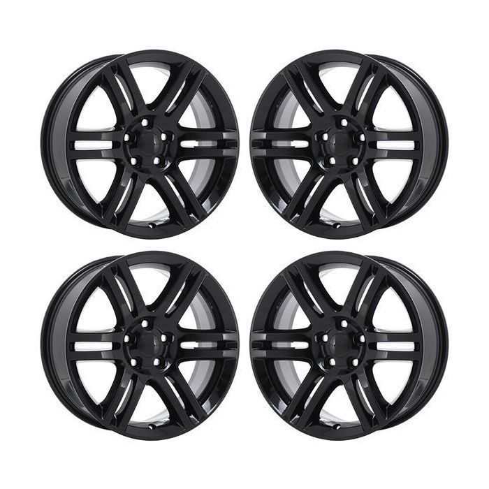 Dodge Charger Exchange Wheels Set of 4-Exchange Rims Set of 4 Gloss Black 2409