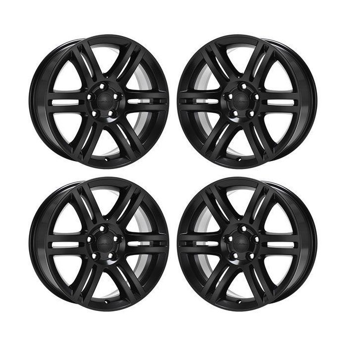 Dodge Charger Exchange Wheels Set of 4-Exchange Rims Set of 4 Satin Black 2409