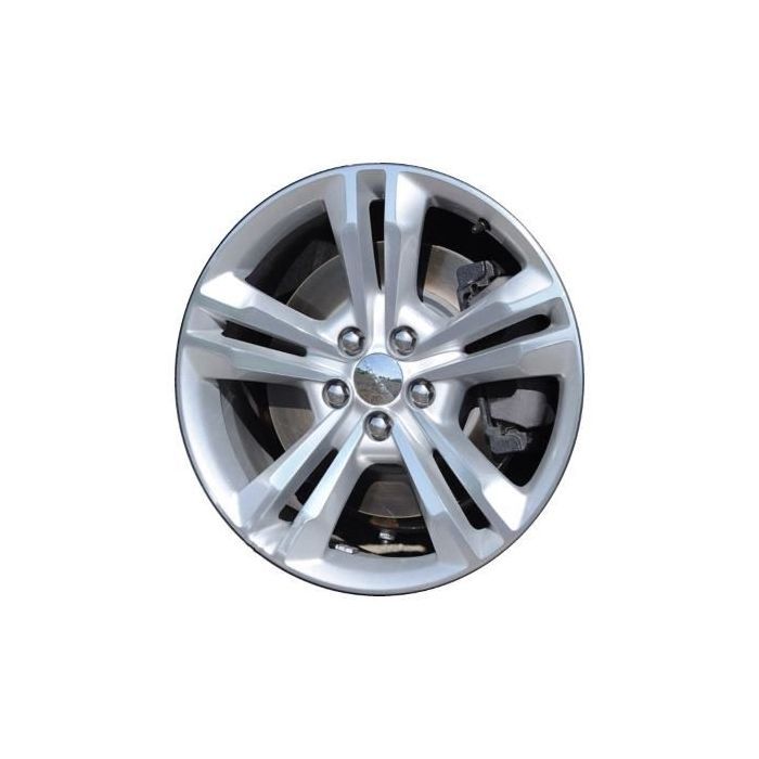 Dodge Charger Wheel Rim Polished Silver 2410 Stock Factory OEM Replacement
