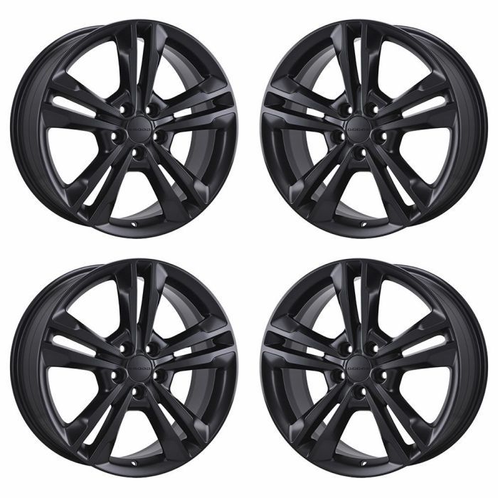 Dodge Charger Exchange Wheels Set of 4-Exchange Rims Set of 4 Satin Black 2410