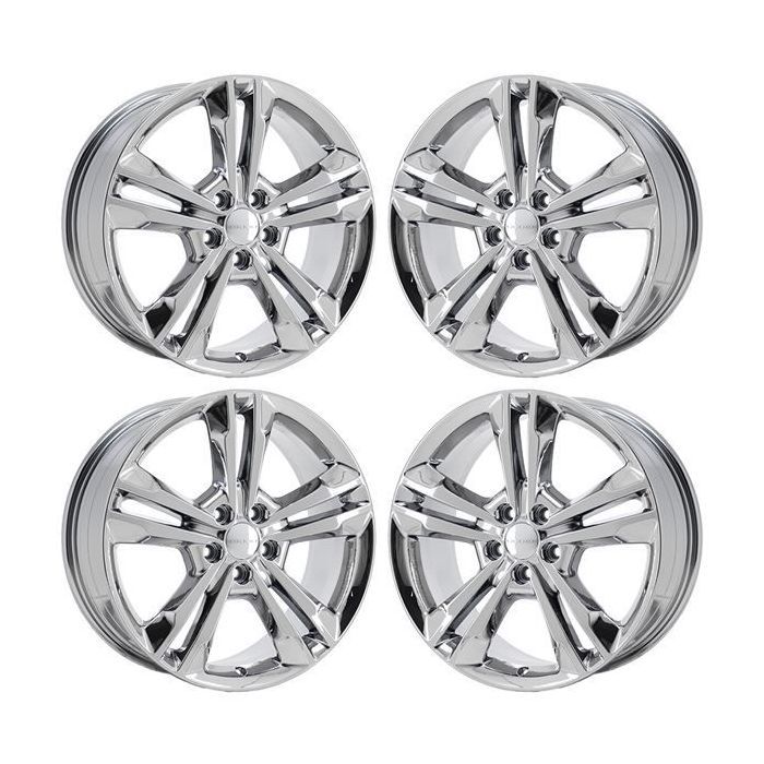 Dodge Charger Wheel Rim PVD Bright Chrome 2410 Stock Factory OEM Replacement