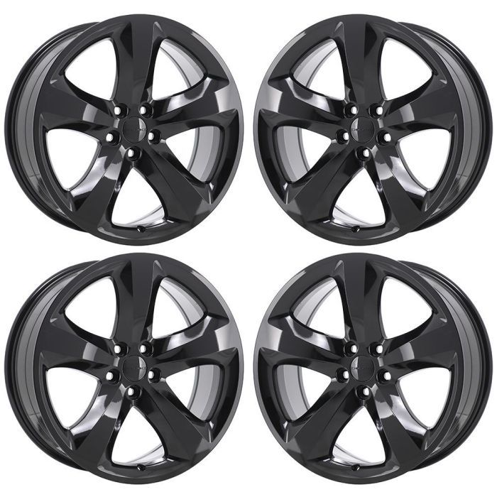 Dodge Charger Exchange Wheels Set of 4-Exchange Rims Set of 4 Gloss Black 2411