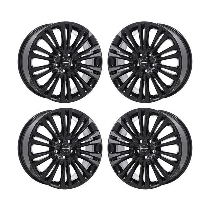 Chrysler 300 Exchange Wheels Set of 4-Exchange Rims Set of 4 Gloss Black 2419
