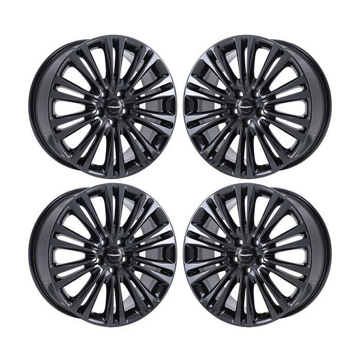 Chrysler 300 Wheel Rim PVD Black Chrome 2419 Stock Factory OEM Replacement