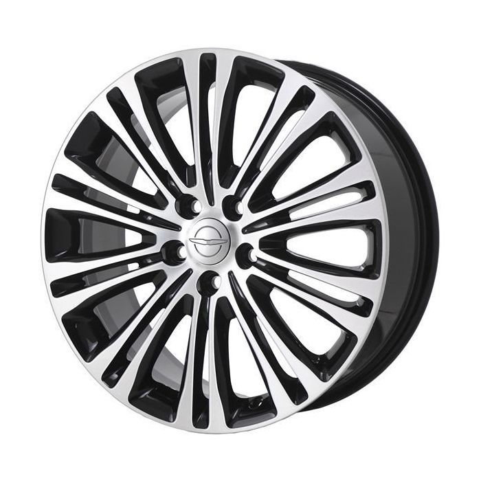 Chrysler 300 Wheel Rim Machined Black 2419 Stock Factory OEM Replacement
