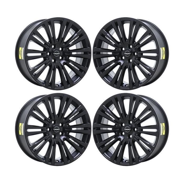 Chrysler 300 Exchange Wheels Set of 4-Exchange Rims Set of 4 Satin Black 2420