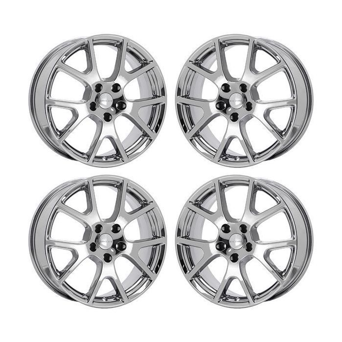 Dodge Journey Wheel Rim PVD Bright Chrome 2422 Stock Factory OEM Replacement