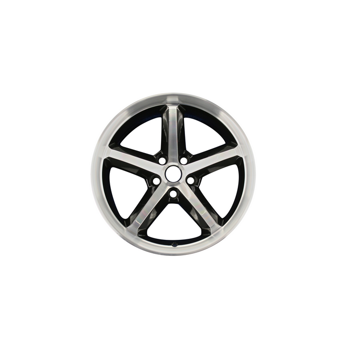 Dodge Challenger Wheel Rim Polished Black 2423 Stock Factory OEM Replacement