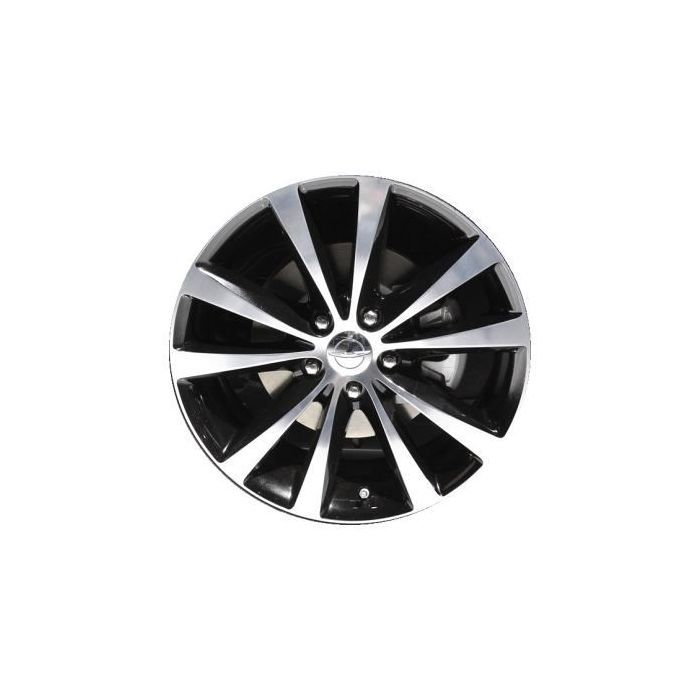 Chrysler 200 Wheel Rim Polished Black 2432 Stock Factory OEM Replacement