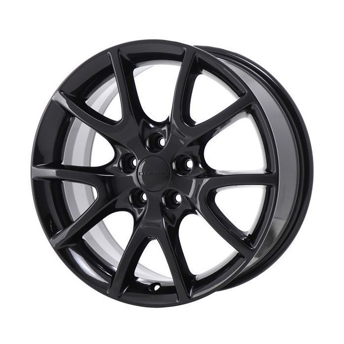 Dodge Dart Wheel Rim Gloss Black 2445 Stock Factory OEM Replacement