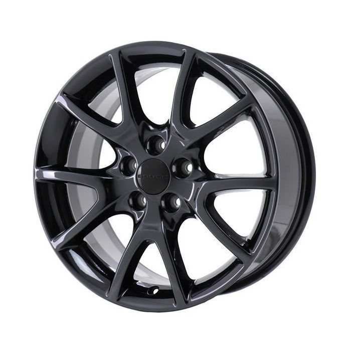 Dodge Dart Wheel Rim PVD Black Chrome 2445 Stock Factory OEM Replacement