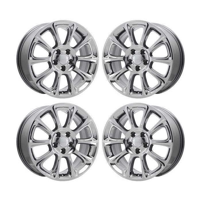 Dodge Dart Wheel Rim PVD Bright Chrome 2446 Stock Factory OEM Replacement