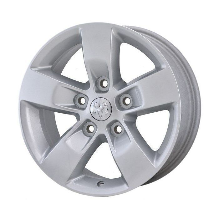 Dodge Ram 1500 Wheel Rim Silver 2448 Stock Factory OEM Replacement
