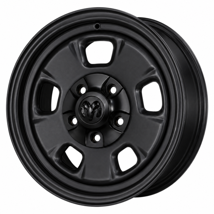 Dodge Ram 1500 Wheel Rim Satin Black Steel 2449 Stock Factory OEM Replacement