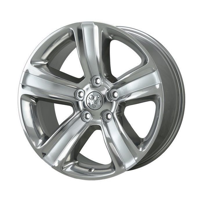 Dodge Ram 1500 Wheel Rim Polished Silver 2453 Stock Factory OEM Replacement