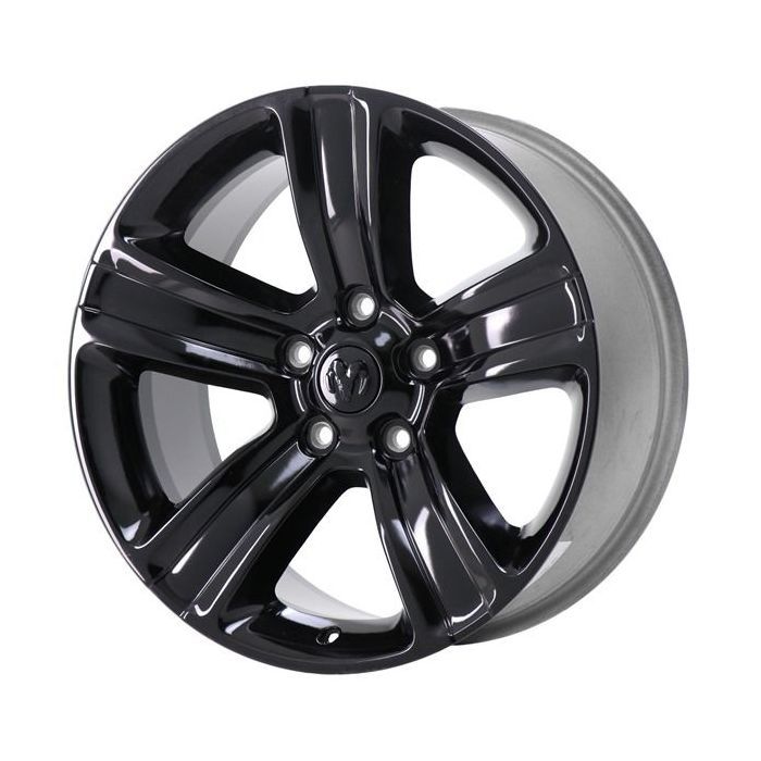 Dodge Ram 1500 Wheel Rim Gloss Black 2453 Stock Factory OEM Replacement