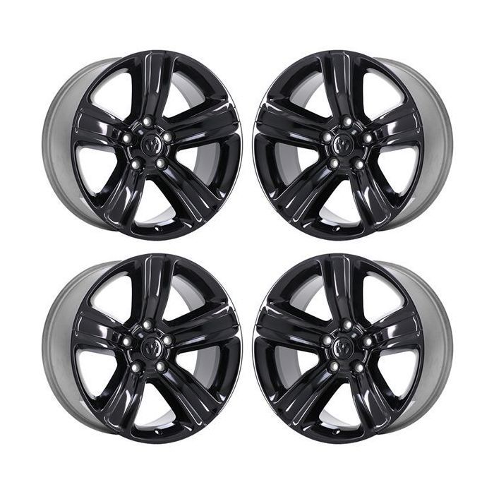 Dodge Ram 1500 Exchange Wheels Set of 4-Exchange Rims Set of 4 Gloss Black 2453