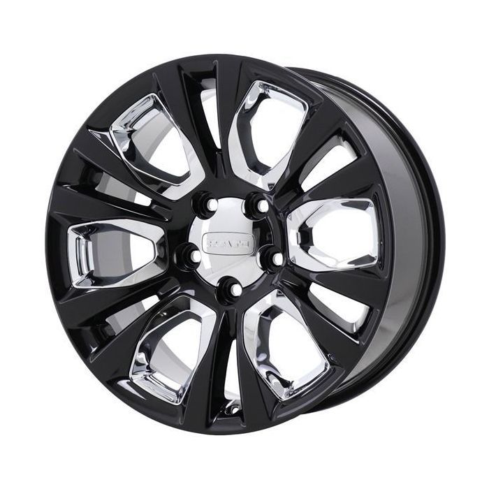 Dodge Ram 1500 Wheel Rim Gloss Black 2455 Stock Factory OEM Replacement