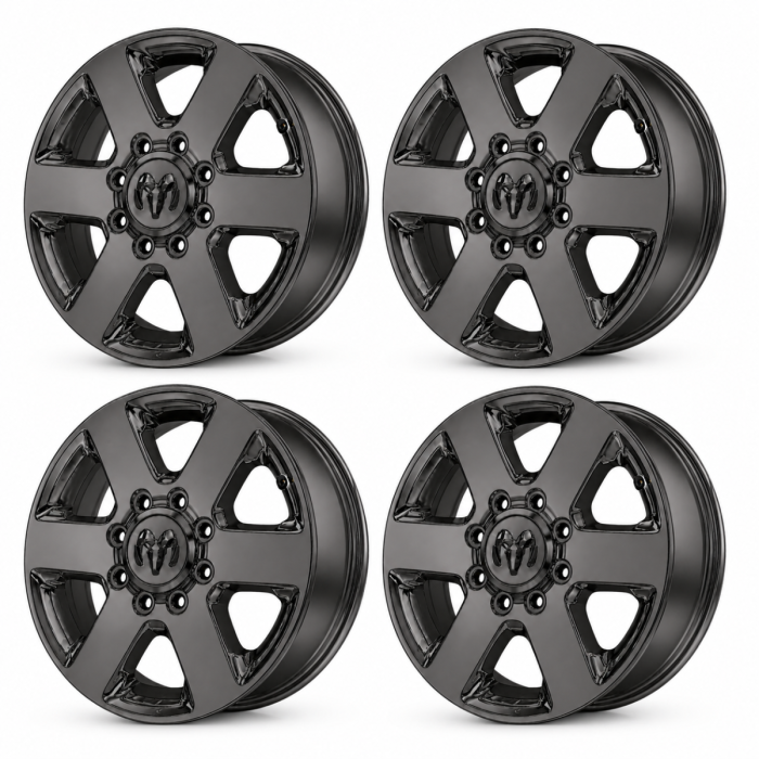 Dodge Ram 2500 Wheel Rim PVD Black Chrome 2474 Stock Factory OEM Replacement