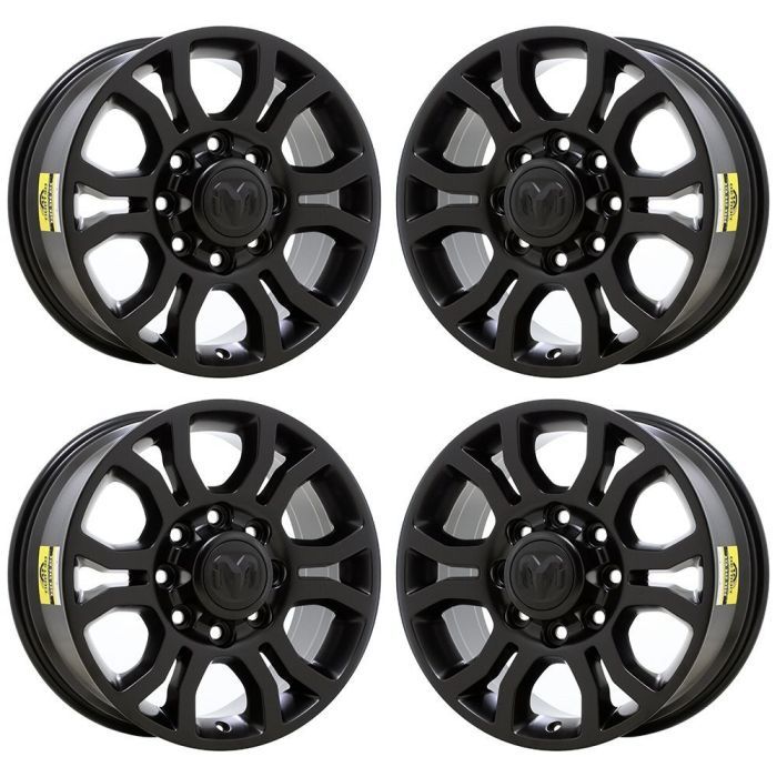 Dodge Ram 2500 Exchange Wheels Set of 4-Exchange Rims Set of 4 Satin Black 2476