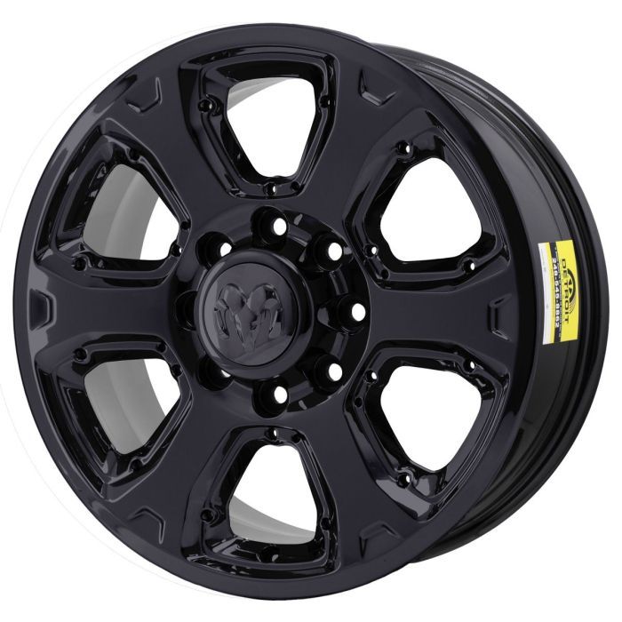 Dodge Ram 2500 Wheel Rim Gloss Black 2477 Stock Factory OEM Replacement