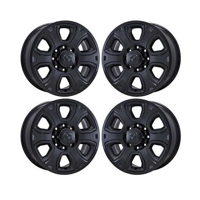 Dodge Ram 2500 Exchange Wheels Set of 4-Exchange Rims Set of 4 Satin Black 2477