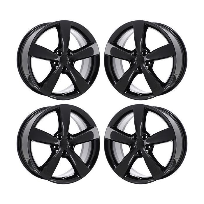 Dodge Dart Exchange Wheels Set of 4-Exchange Rims Set of 4 Gloss Black 2479
