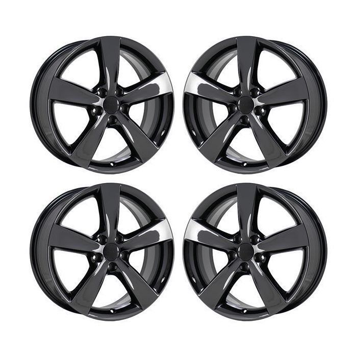 Dodge Dart Wheel Rim PVD Black Chrome 2479 Stock Factory OEM Replacement