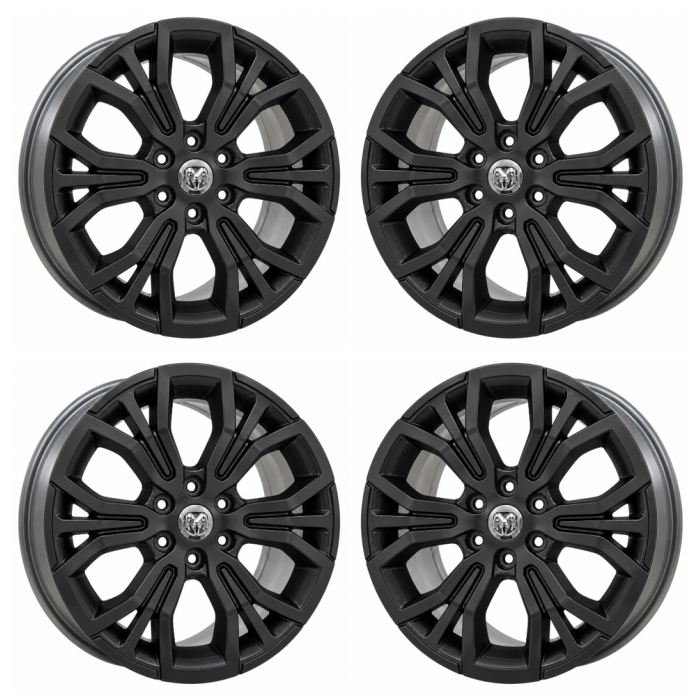 Dodge Ram 1500 Exchange Wheels Set of 4-Exchange Rims Set of 4 Satin Black 2480