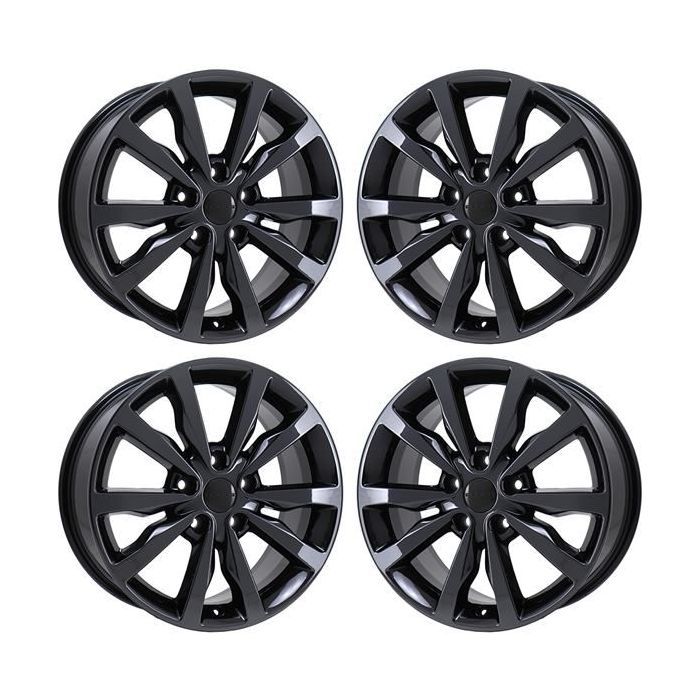 Dodge Durango Wheel Rim PVD Black Chrome 2492 Stock Factory OEM Replacement