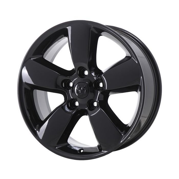 Dodge Ram 1500 Wheel Rim Gloss Black 2495 Stock Factory OEM Replacement