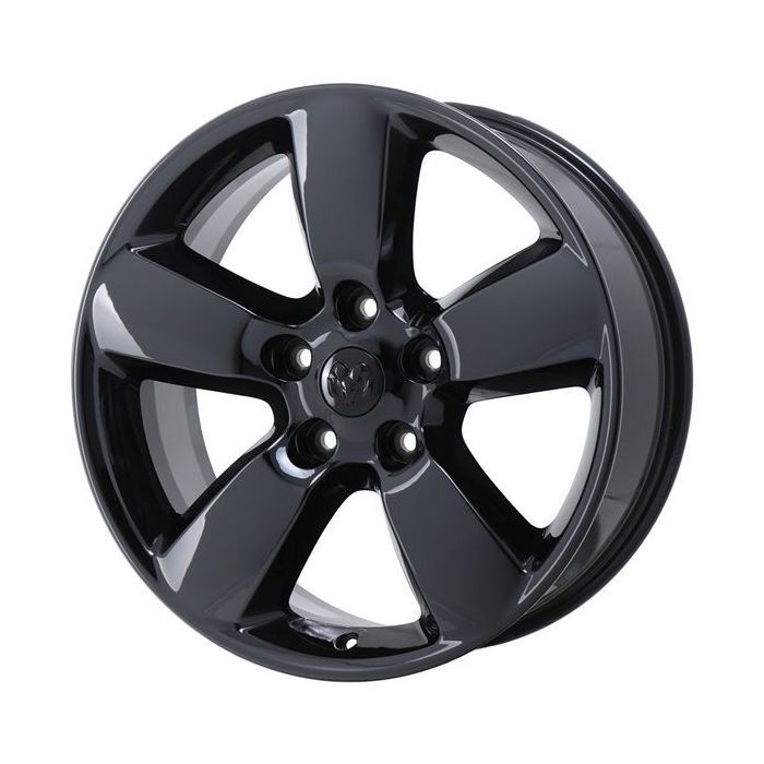 Dodge Ram 1500 Wheel Rim PVD Black Chrome 2495 Stock Factory OEM Replacement