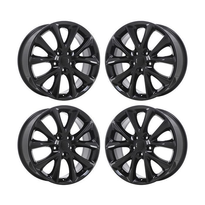 Dodge Durango Exchange Wheels Set of 4-Exchange Rims Set of 4 Gloss Black 2496