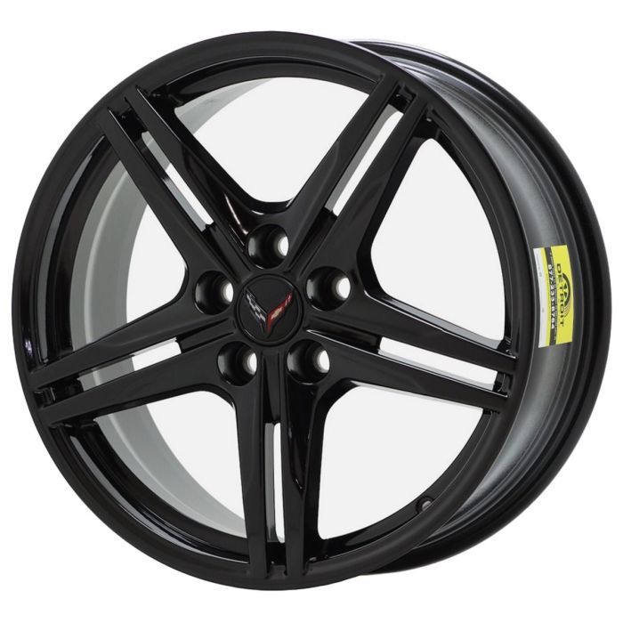 Chevrolet Corvette C8 Wheel Rim Gloss Black 24C8-20 (R) Stock Factory OEM Replacement