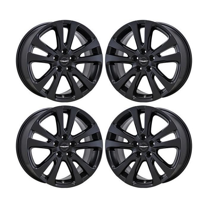 Chrysler 200 Exchange Wheels Set of 4-Exchange Rims Set of 4 Satin Black 2511