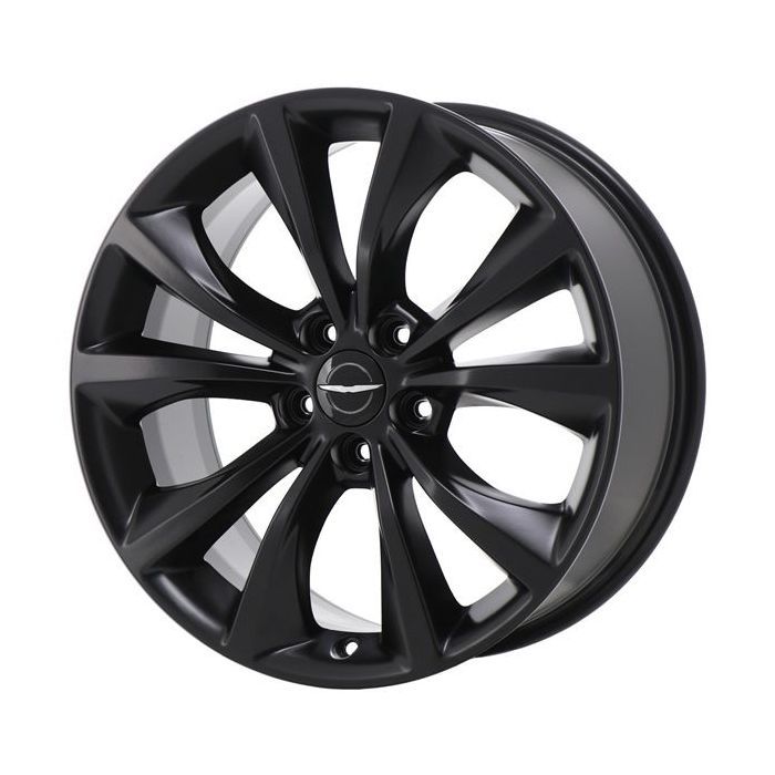 Chrysler 200 Wheel Rim Satin Black 2516 Stock Factory OEM Replacement