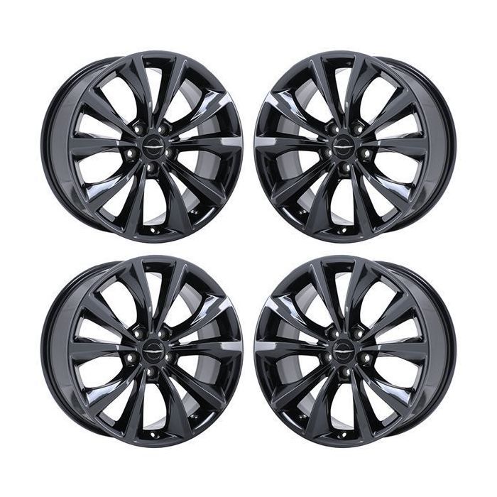 Chrysler 200 Wheel Rim PVD Black Chrome 2516 Stock Factory OEM Replacement